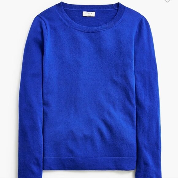 J. Crew Cotton-wool blend Teddie sweater Blue Size XS - Picture 1 of 7